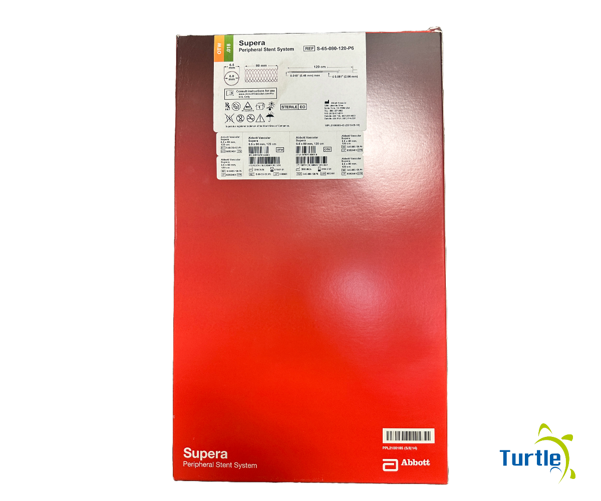 ABBOTT S-65-080-120-P6 Abbott Vascular Supera Peripheral Stent System 6.5 x 80 mm 120 cm OTW REF S-65-080-120-P6 EXPIRED