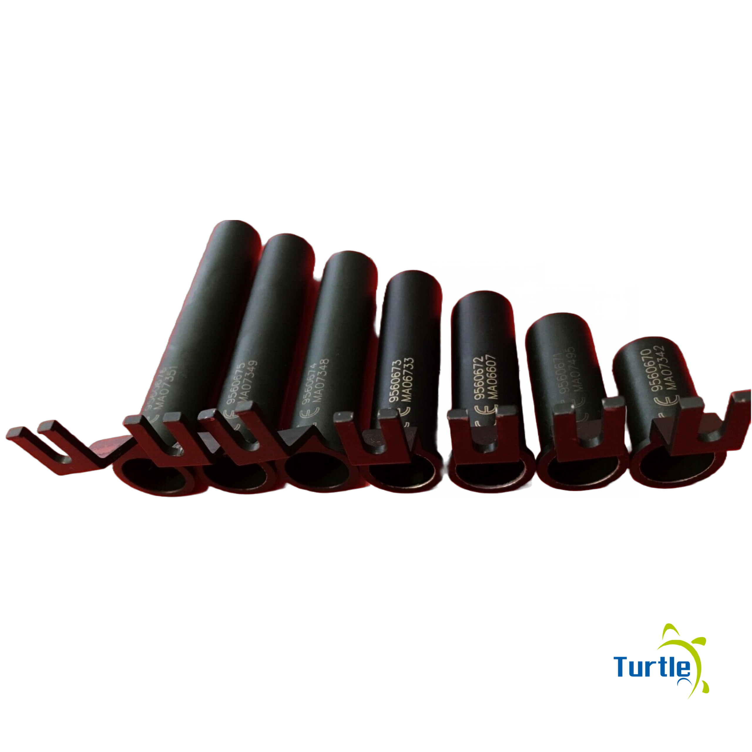 Set of 7 Medtronic Tubular Retractor Blades Ref: 9560676 #9 #8 #7 #6 #5#4 #3