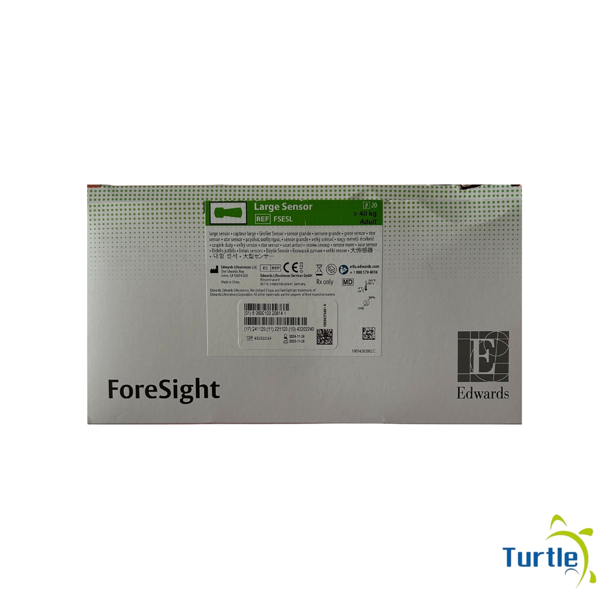 Edwards ForeSight Large Sensor >=40Kg - Adult - Large sensor Capteur Large GroBer Sensor - 2024-11-29