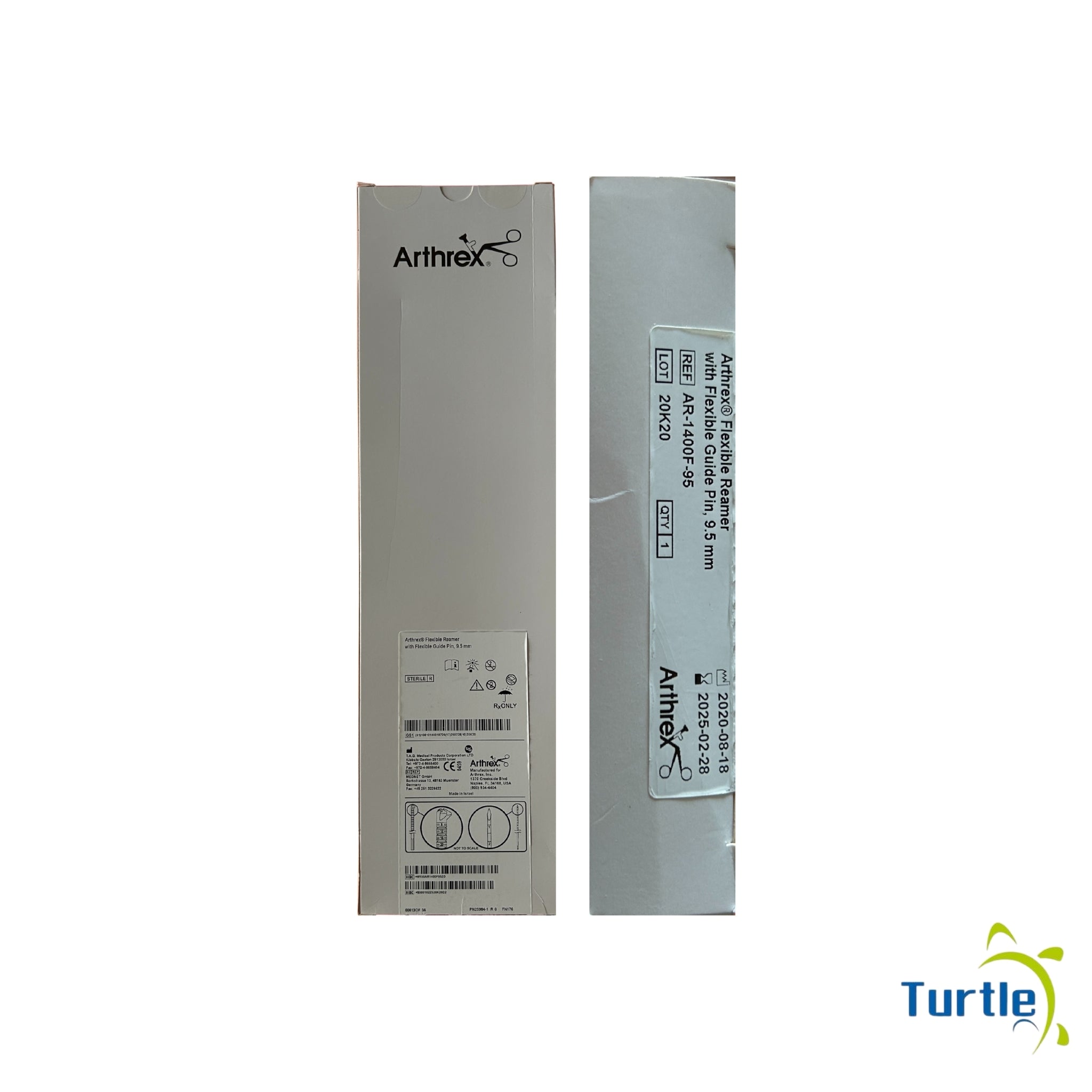 Arthrex - Arthrex Flexible Reamer with Flexible Guide Pin - 9.5 mm - 2025-02-28