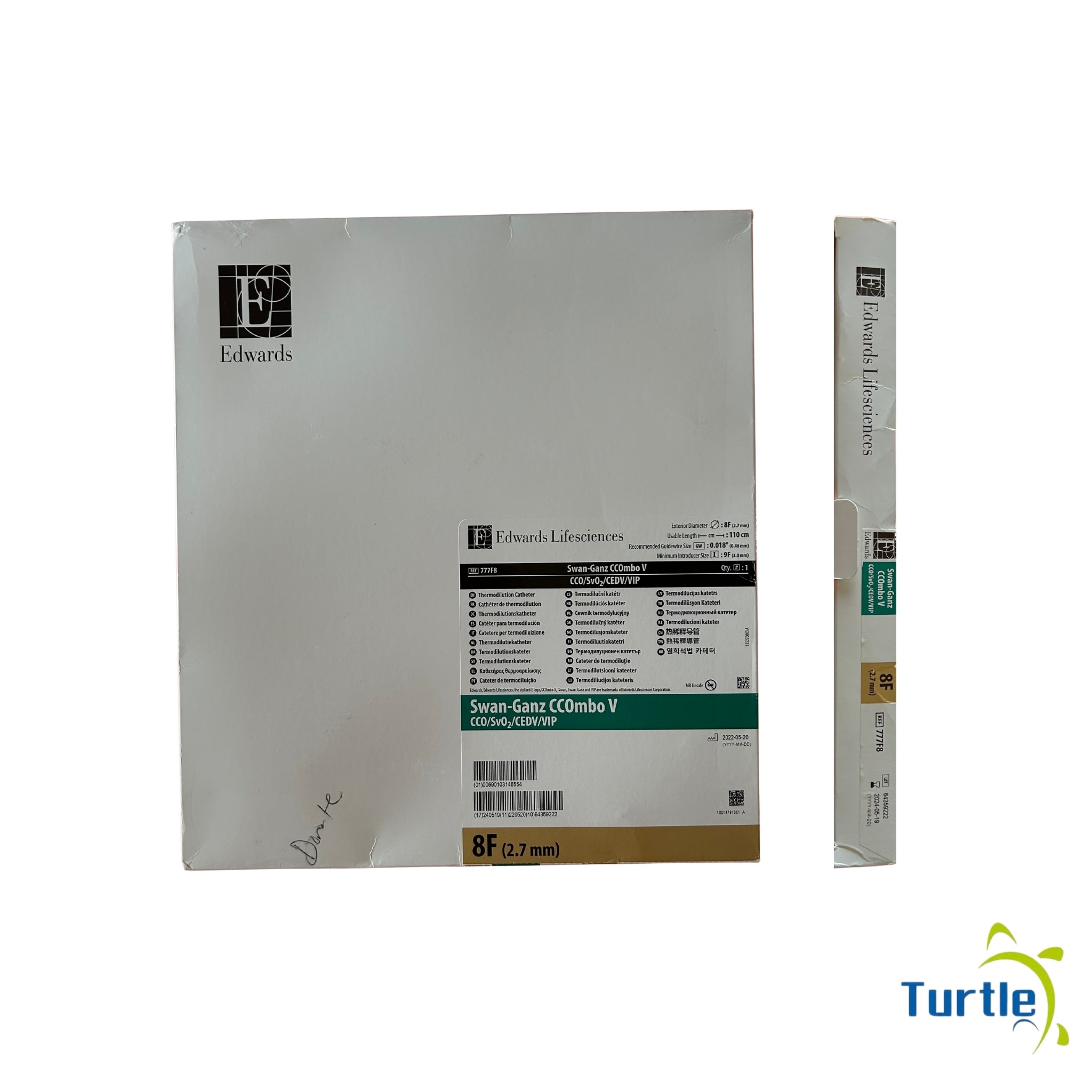 Edwards Lifesciences Swan-Ganz CCOmbo V, CCO/SVO2/CEDV/VIP - 8F(2.7mm), 110cm, 0.018 in (0.46mm), 8F(2.7mm), 9(3.0mm) - 2024-05-19