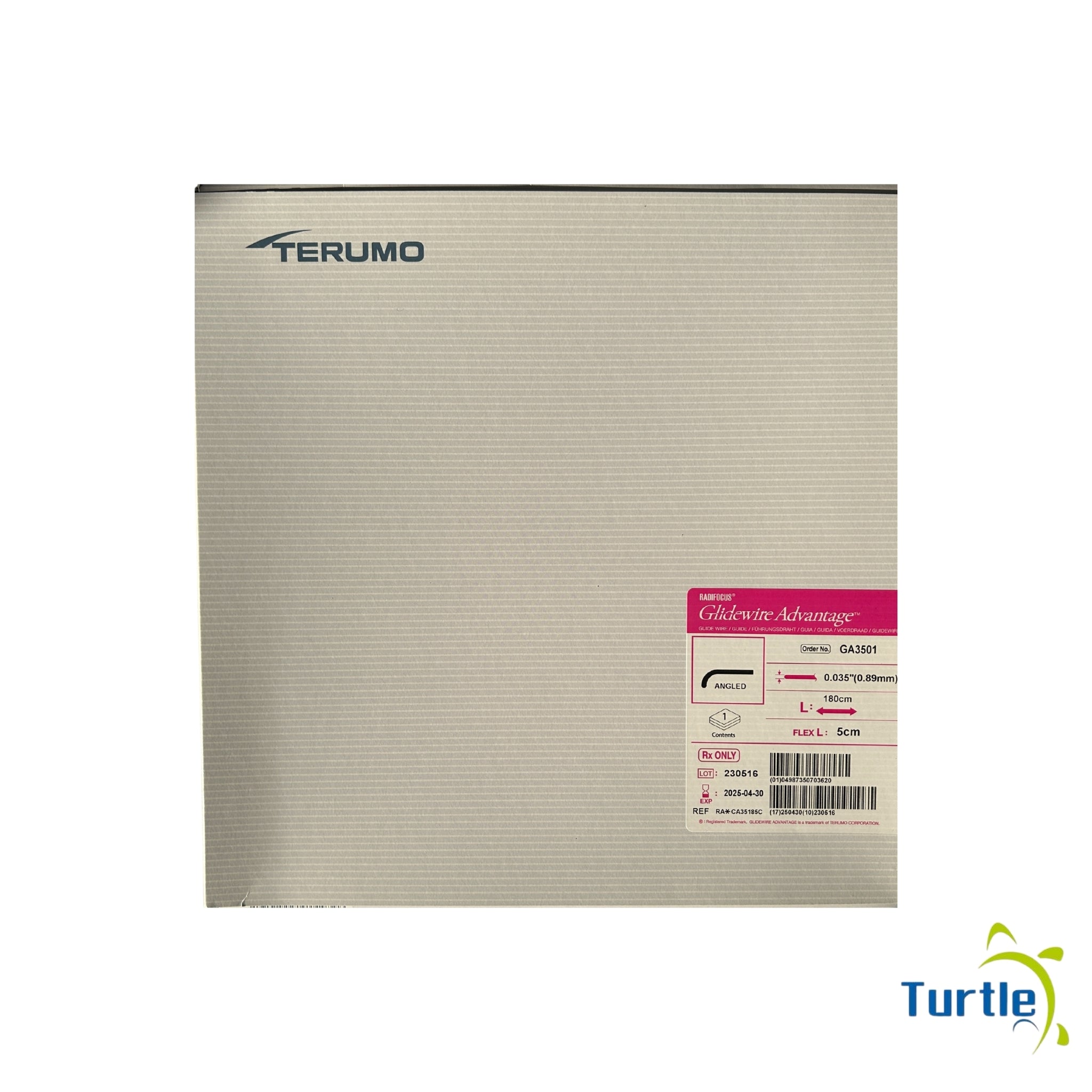 TERUMO RADIOFOCUS Glidewire Advantage - Guide wire / Guide / Fuhrungsdraht / Guida / Voerdraad / Guidewire - 0.035'' (0.89mm) - 2025-04-30