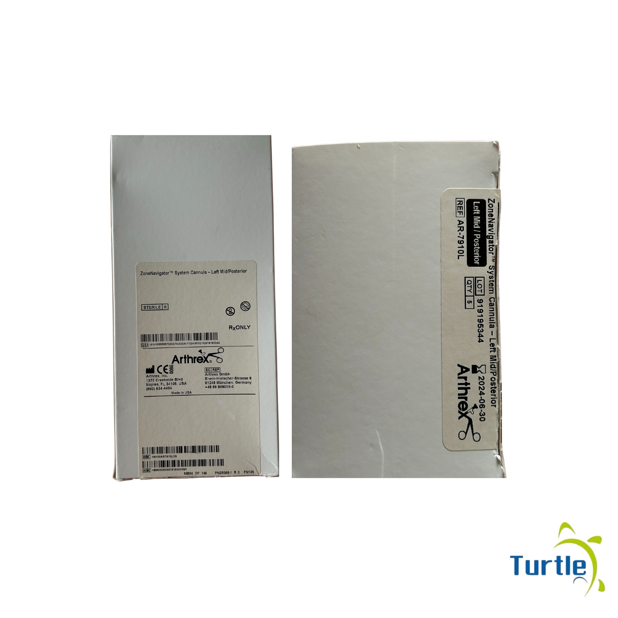 Arthrex ZoneNavigator System Cannula - Left Mid/Posterior - 2024-06-30