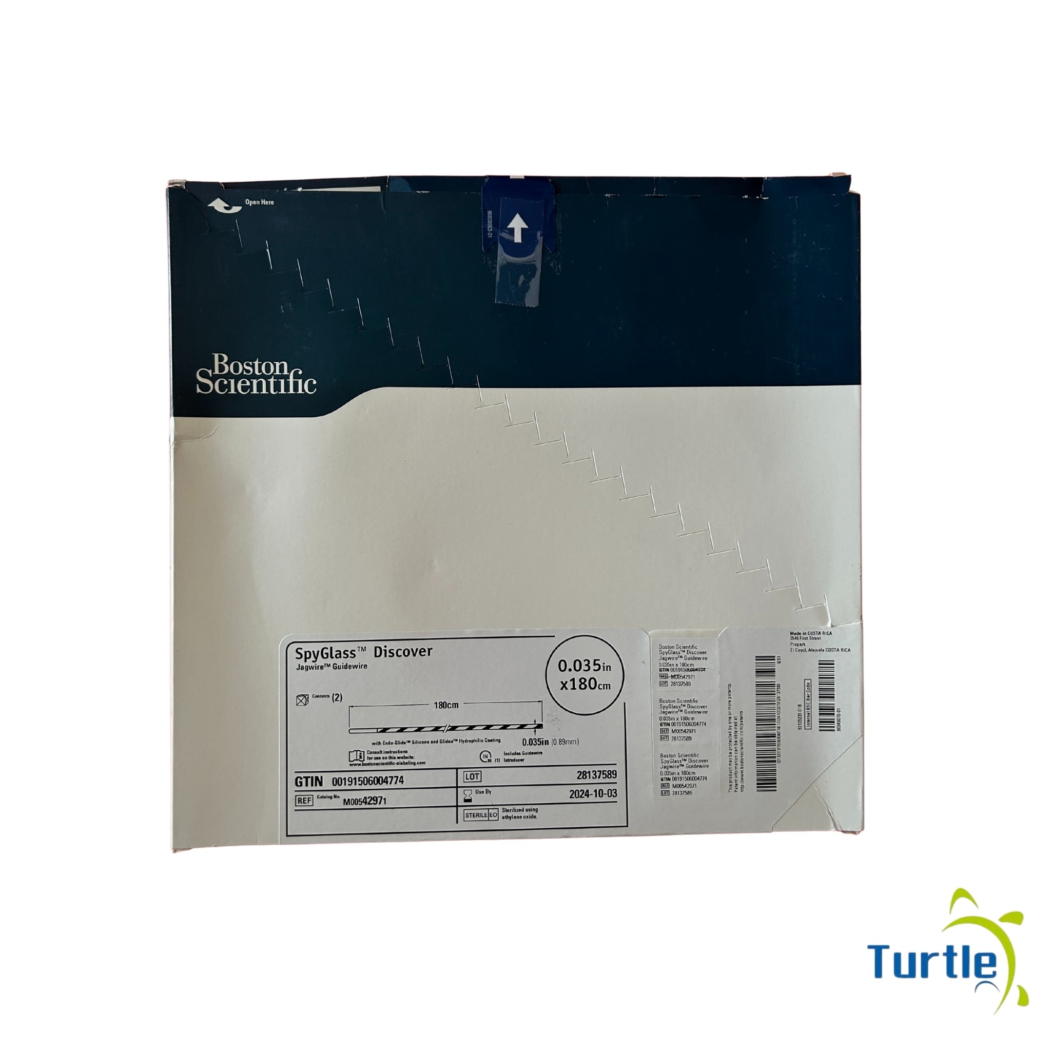 Boston Scientific SpyGlass Discover, Jagwire Guidewire - 0.035 in x180 cm - 2024-10-03
