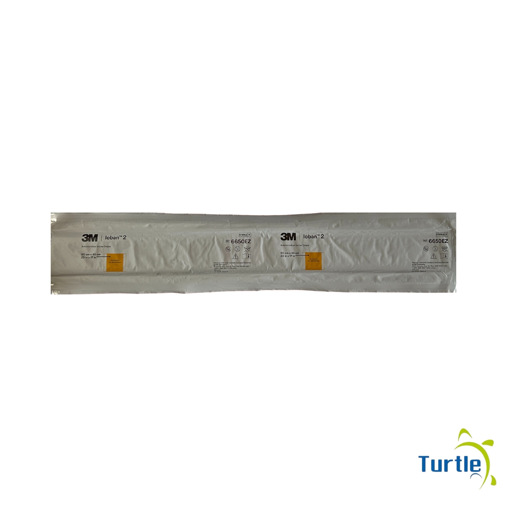 Loban 2 Antimicrobial Incise Drape 3M - 60 cm x 45 cm - 23 in x 17