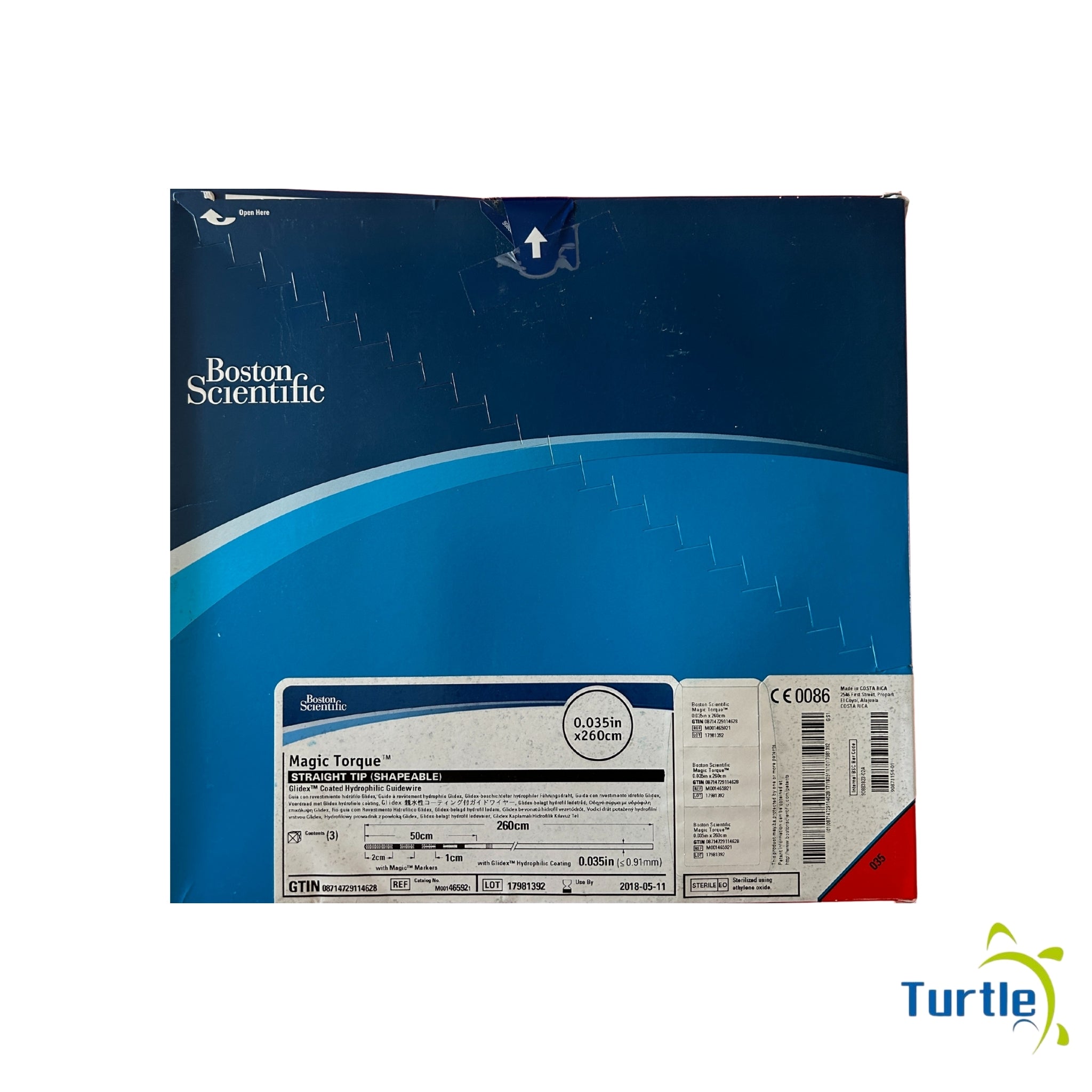 TERUMO Headliner Hydrophilic Coated Guidewire Guide avaec Revetement Hydrophile - 0.016'' 200 cm - 2024-08-31