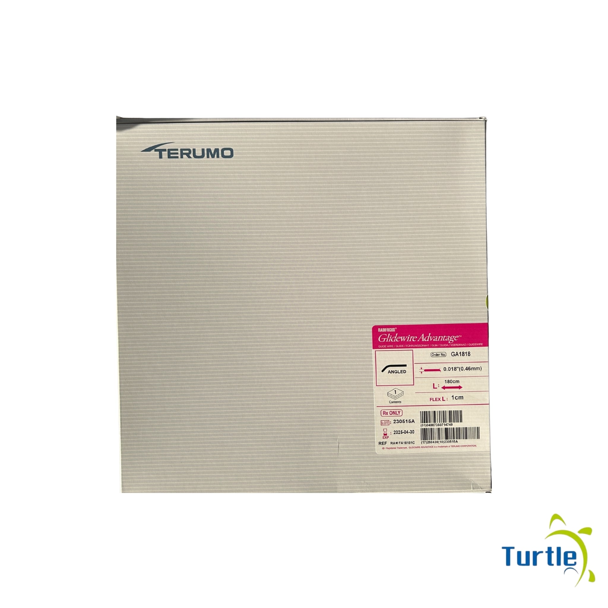 TERUMO RADIOFOCUS Glidewire Advantage - Guide wire / Guide / Fuhrungsdraht / Guida / Voerdraad / Guidewire - 0.018'' (0.46mm) - 2025-04-30