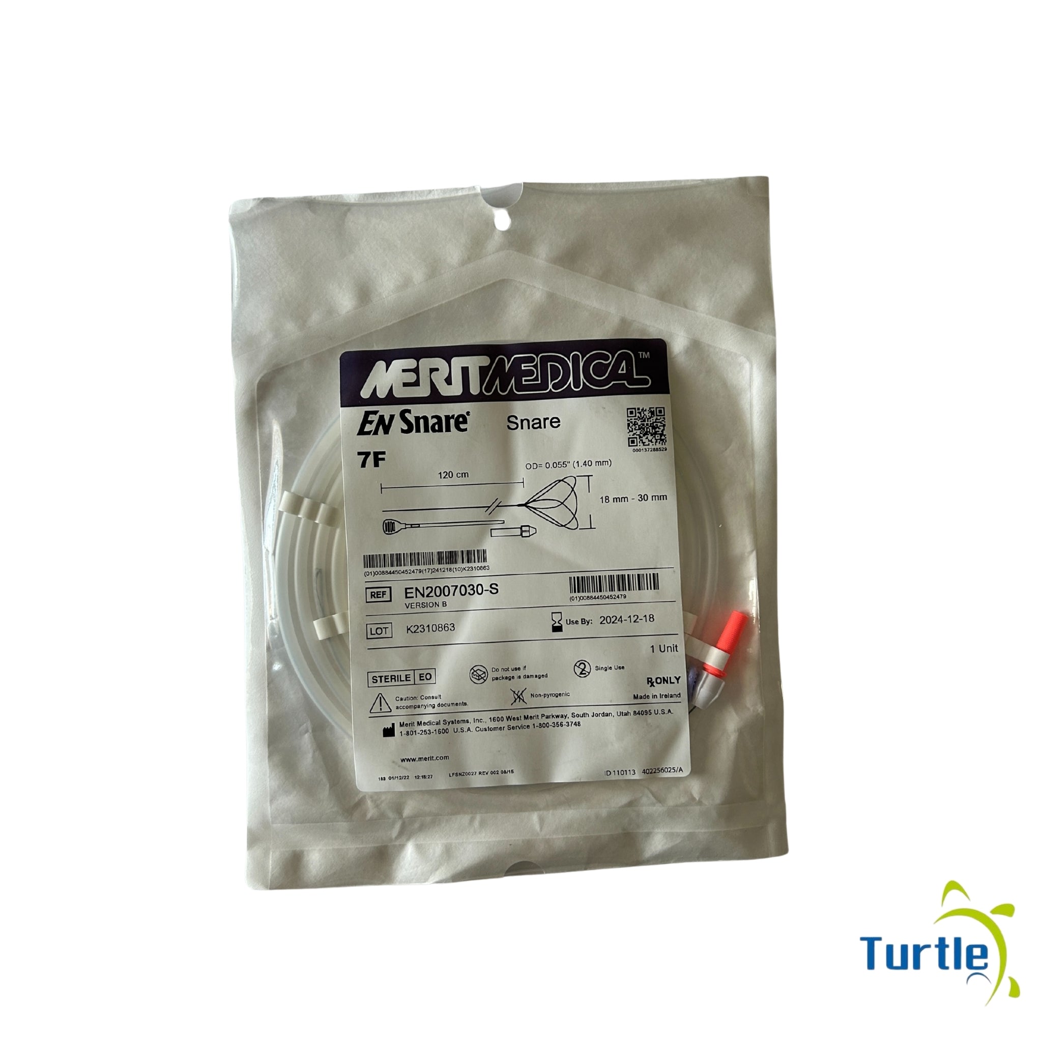 MeritMedical ENSnare - 7F - 120 cm, 18mm - 30mm - 2024-12-18