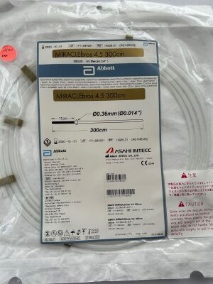 Abbott MIRACLEbros 4.5 300cm Guide Wire REF: 14936-01