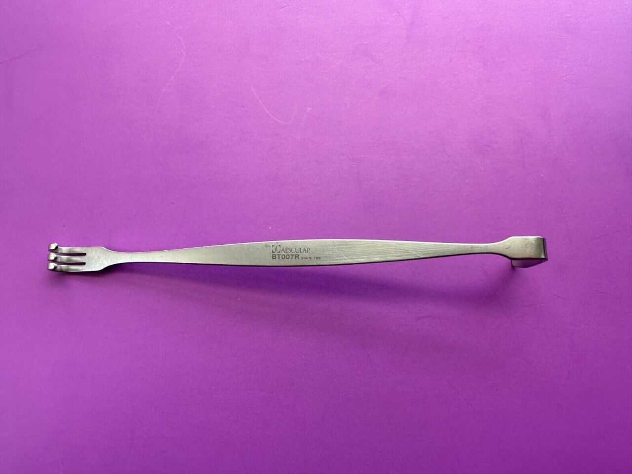 Baby SENN-MILLER retr Flat Handle Blunt 6 1/8in