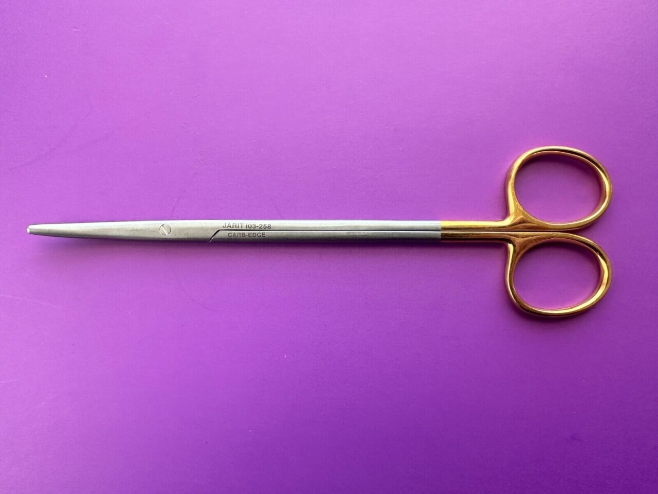 Carb-Edge Metzenbaum Scissors Curved 7"