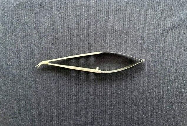 Surgical Troutman-Castroviejo Corneoscleral scissors 4.5"