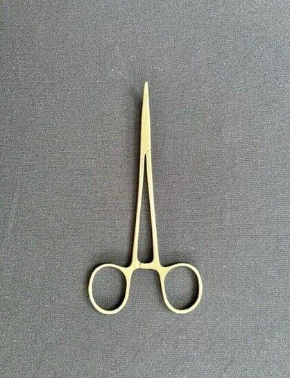 Plasti-Stat Mosquito Forceps, Curved, 5"