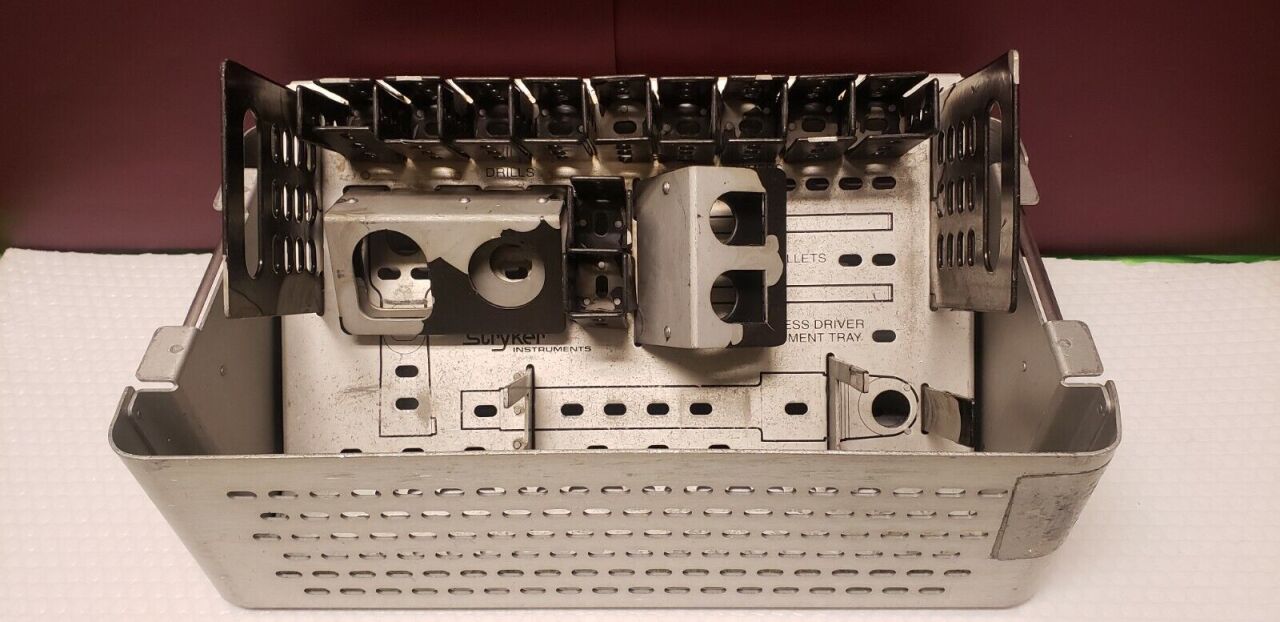 Instruments Cordless Driver Sterilization Container