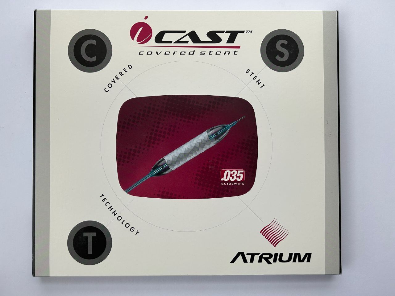 ATRIUM CAST covered stent 6mm x 38mm x 80cm REF: 85402 DATE: 2012/04