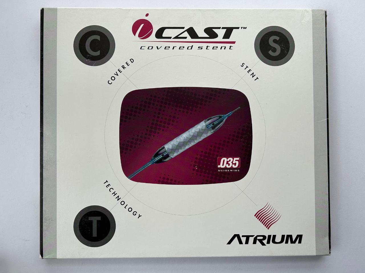 ATRIUM CAST covered stent 7mm x 38mm x 120cm REF: 85414 DATE: 2013/09