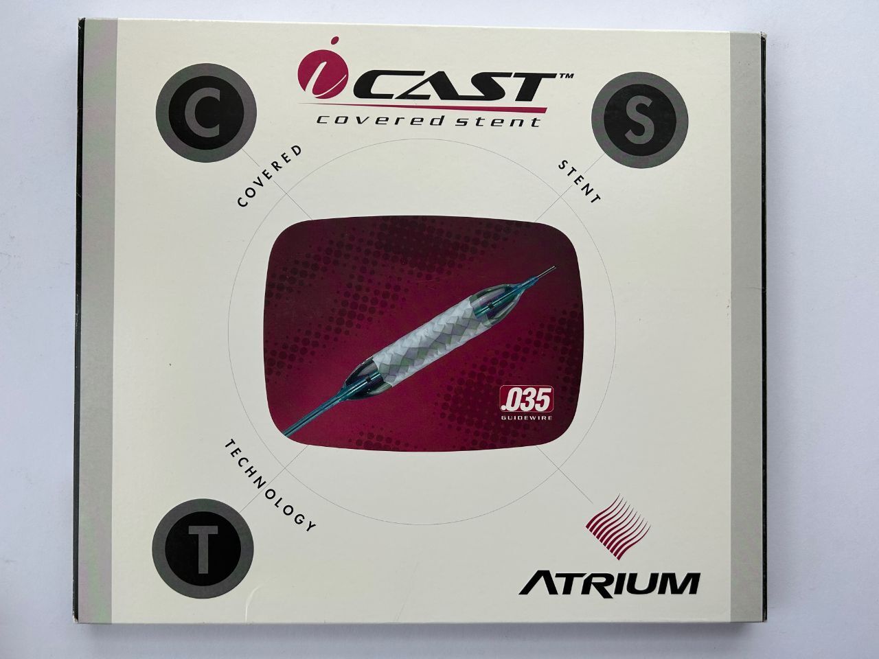 ATRIUM CAST covered stent 7mm x 59mm x 80cm REF: 85405 DATE: 2012/06