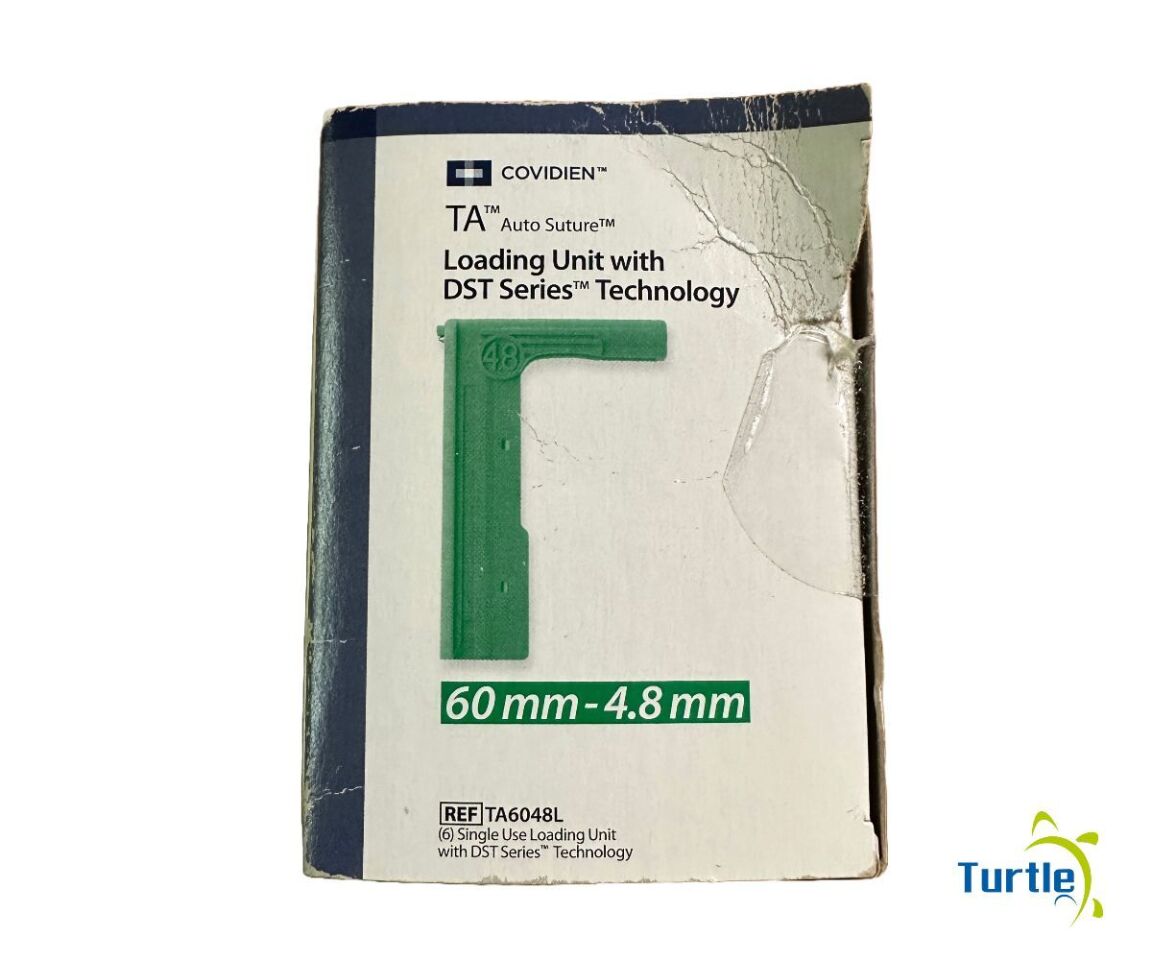 Covidien TA Auto Suture Loading Unit with DST Series Technology 60mm-4.8mm Box of 6 REF TA6048L Expired