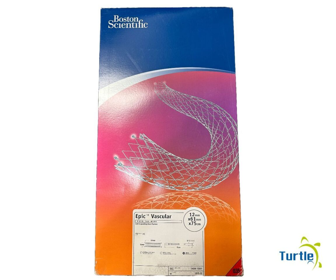 Boston Scientific Epic Vascular OVER-THE-WIRE Self-Expanding Stent System 12mm x 61mm x 75cm REF 39200-12607 Expired