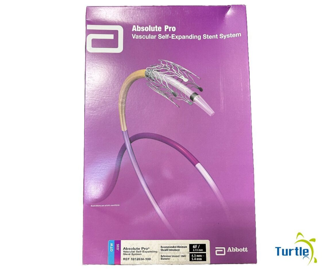 Abbott .035 Absolute Pro Vascular Self-Expanding Stent System 6F / 2.13 mm 4.3mm-5.4mm REF 1012534-100 Expired