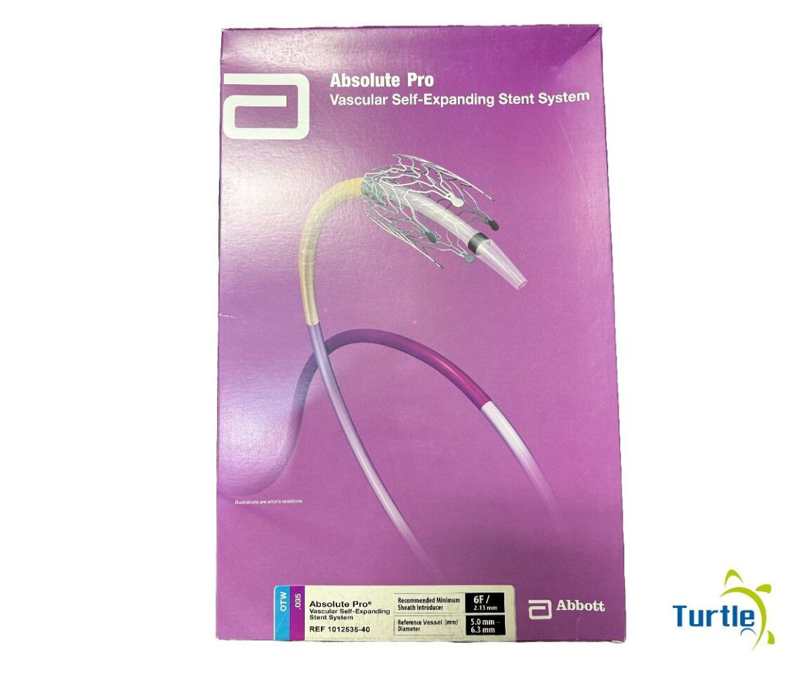 Abbott .035 Absolute Pro Vascular Self-Expanding Stent System 6F / 2.13 mm 5.0mm-6.3mm REF 1012535-40 Expired