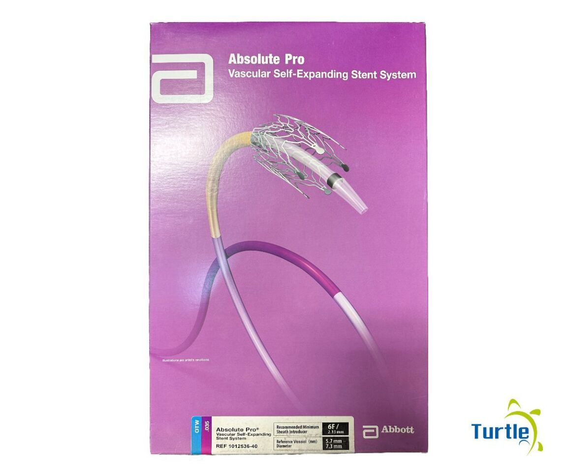 Abbott .035 Absolute Pro Vascular Self-Expanding Stent System 6F 2.13 mm 5.7mm-7.3mm REF 1012536-40 Expired