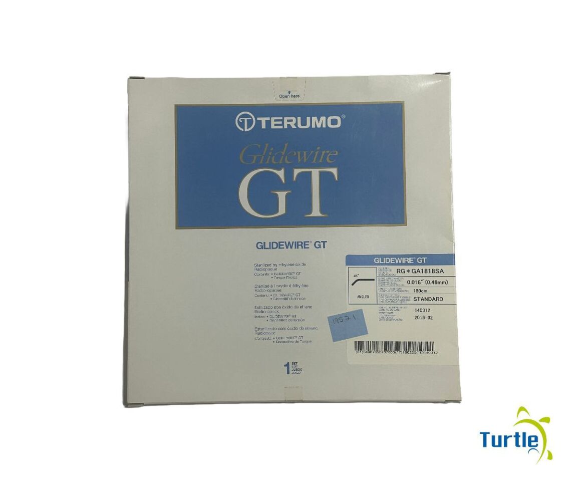 TERUMO Glidewire GT 45deg ANGLED 0.018 (0.46mm) 180cm STANDARD REF RG GA1818SA EXPIRED