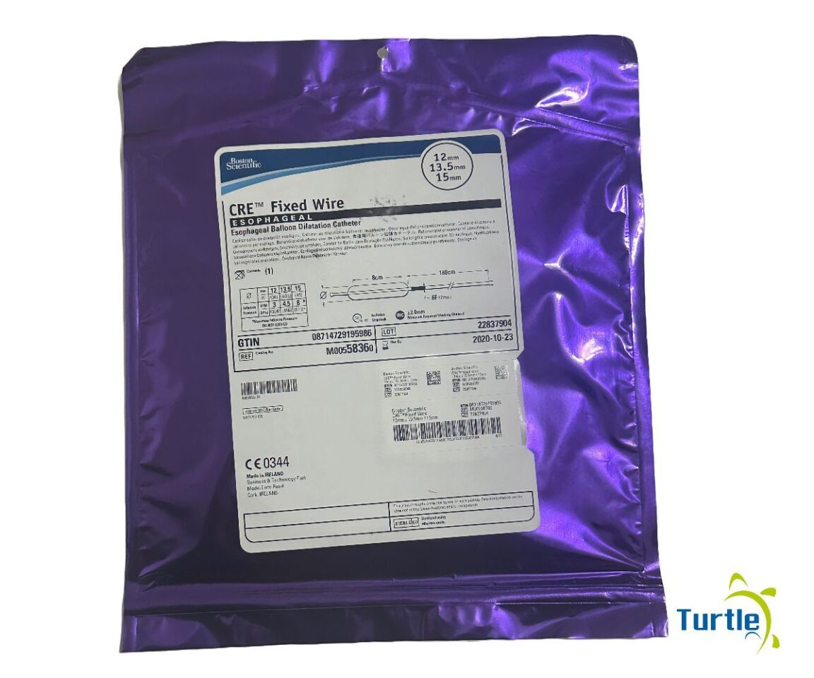 Boston Scientific CRE Fixed Wire ESOPHAGEAL Esophageal Balloon Dilatation Catheter 12 mm 13.5mm 15 mm REF M00558360 EXPIRED