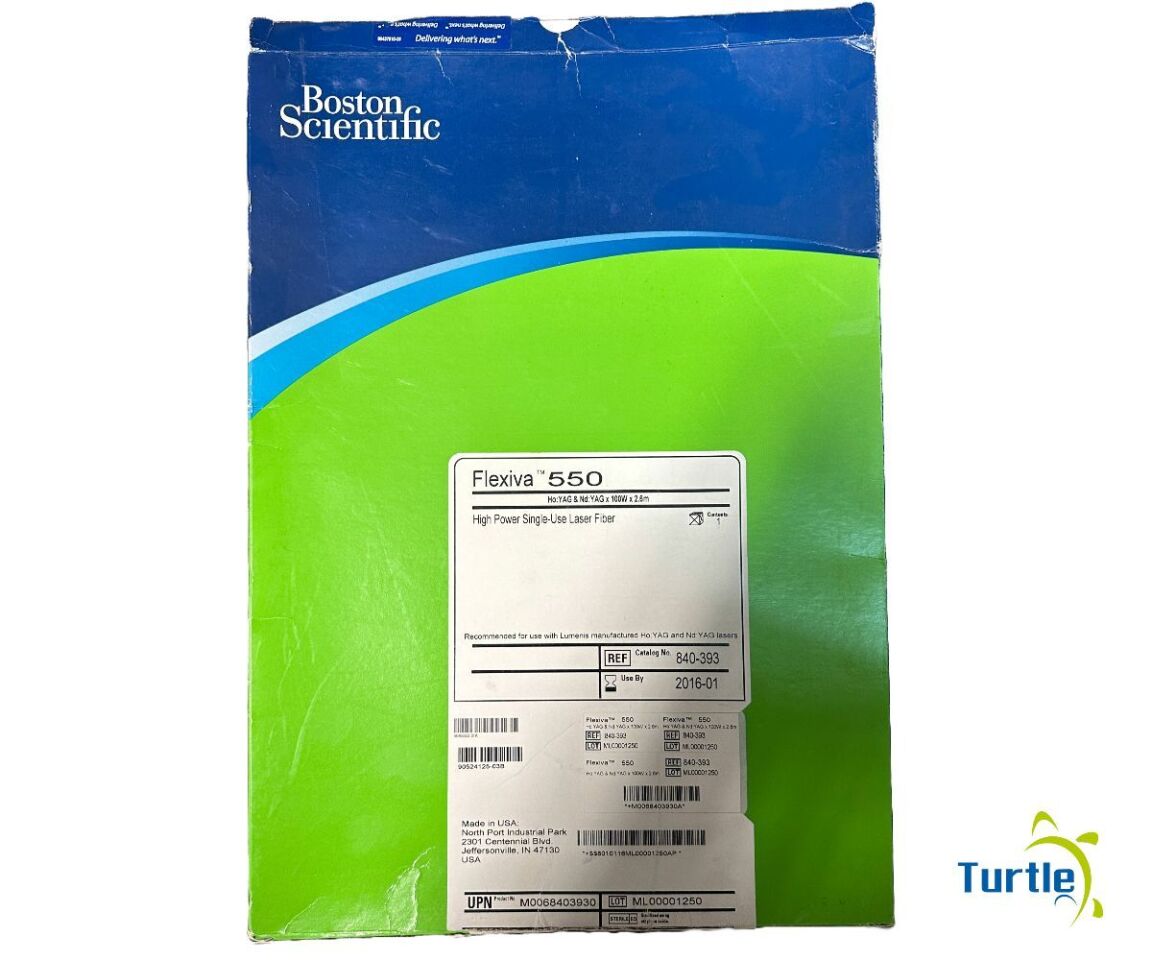 Boston Scientific Flexiva 550 Ho:YAG & Nd: YAG x 100W x 2.6m High Power Single-Use Laser Fiber REF 840-393 EXPIRED