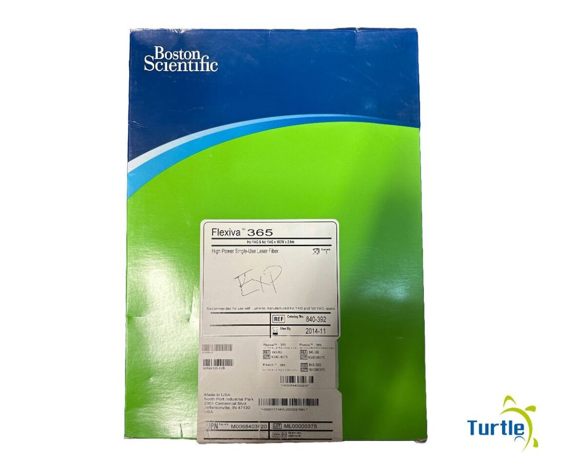 Boston Scientific Flexiva 365 Ho:YAG & Nd: YAG x 100W x 2.6m High Power Single-Use Laser Fiber REF 840-392 EXPIRED