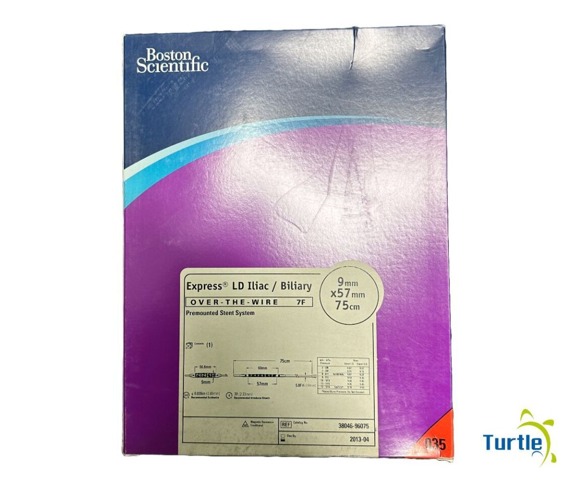 Boston Scientific Express LD Iliac / Biliary OVER-THE-WIRE 7F Premounted Stent System 9mm x 57mm 75cm REF 38046-96075 EXPIRED