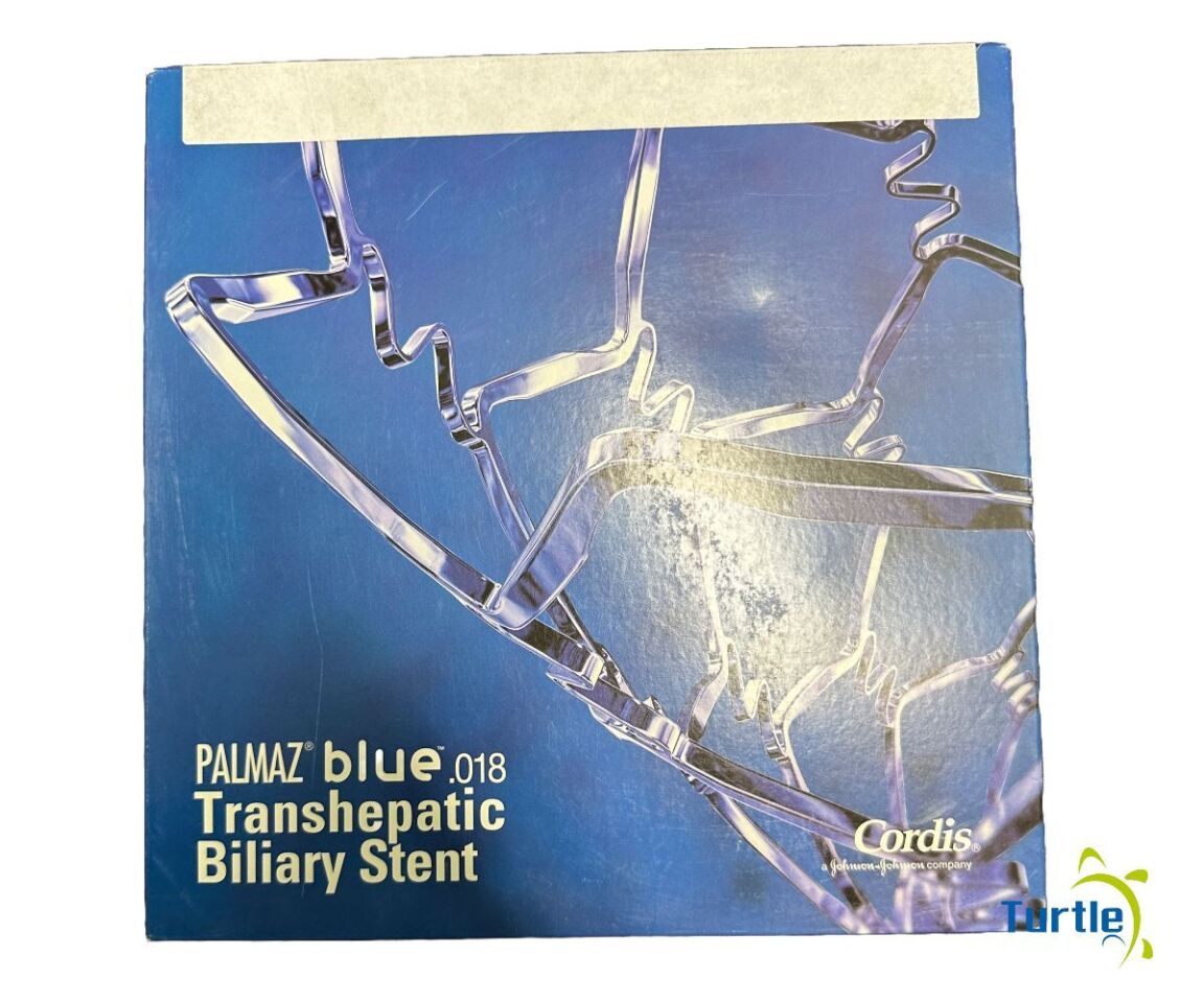 Cordis PALMAZ blue .018 Transhepatic Biliary Stent 6mm 15mm 80cm REF PB1560BSS EXPIRED