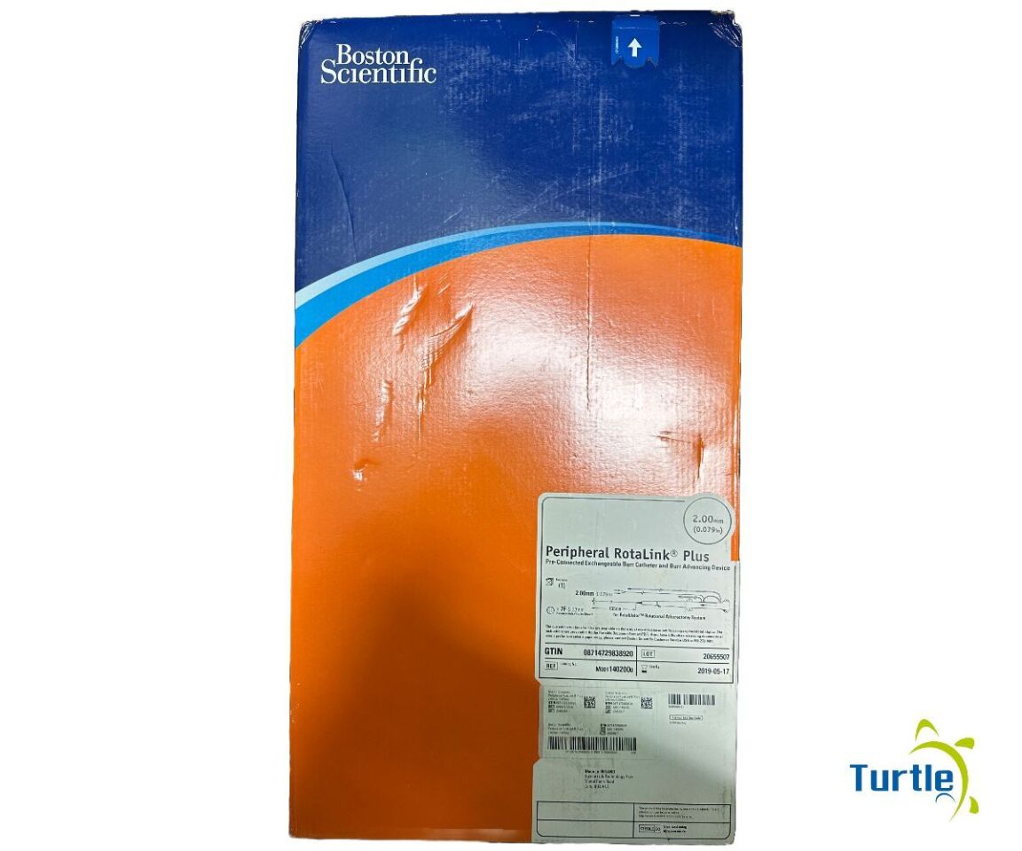 Boston Scientific Peripheral RotaLink Plus Pre-Connected Exchangeable Burr Catheter and Burr Advancing Device 2.00 mm (0.079 in