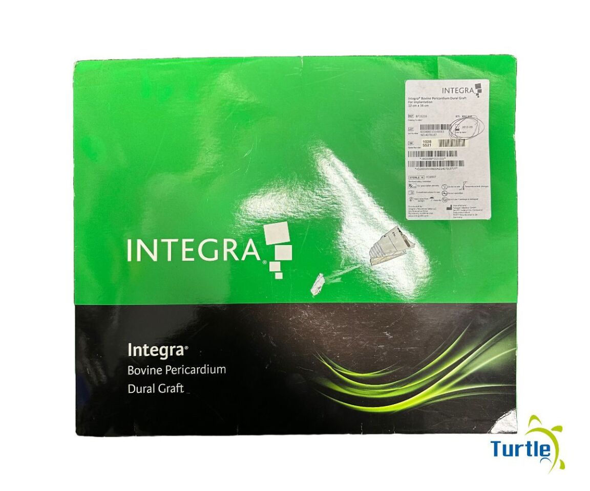 INTEGRA Bovine Pericardium Dural Graft 12 cm x 16 cm REF BP11216 EXPIRED