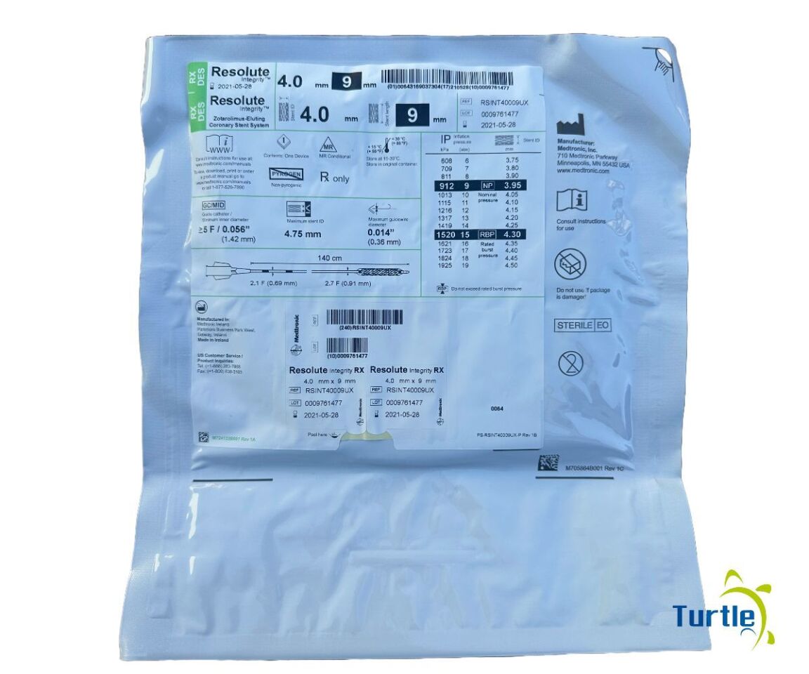 Medtronic Resolute Integrity Zotarolimus-Eluting Coronary Stent System 4.0mm 9mm REF RSINT40009UX EXPIRED