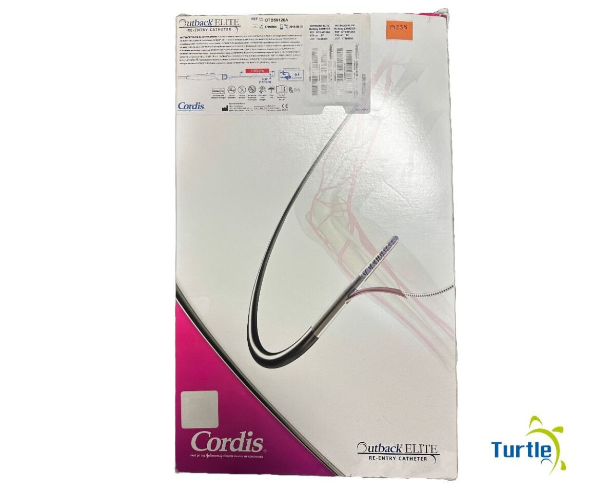 Cordis Outback ELITE RE-ENTRY CATHETER 120cm 6F REF OTB59120A EXPIRED