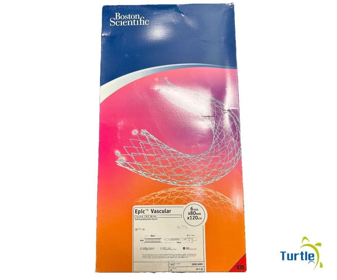 Boston Scientific Epic Vascular OVER-THE-WIRE Self-Expanding Stent System 6mm x 80mm 120 cm REF 39200-06802 EXPIRED