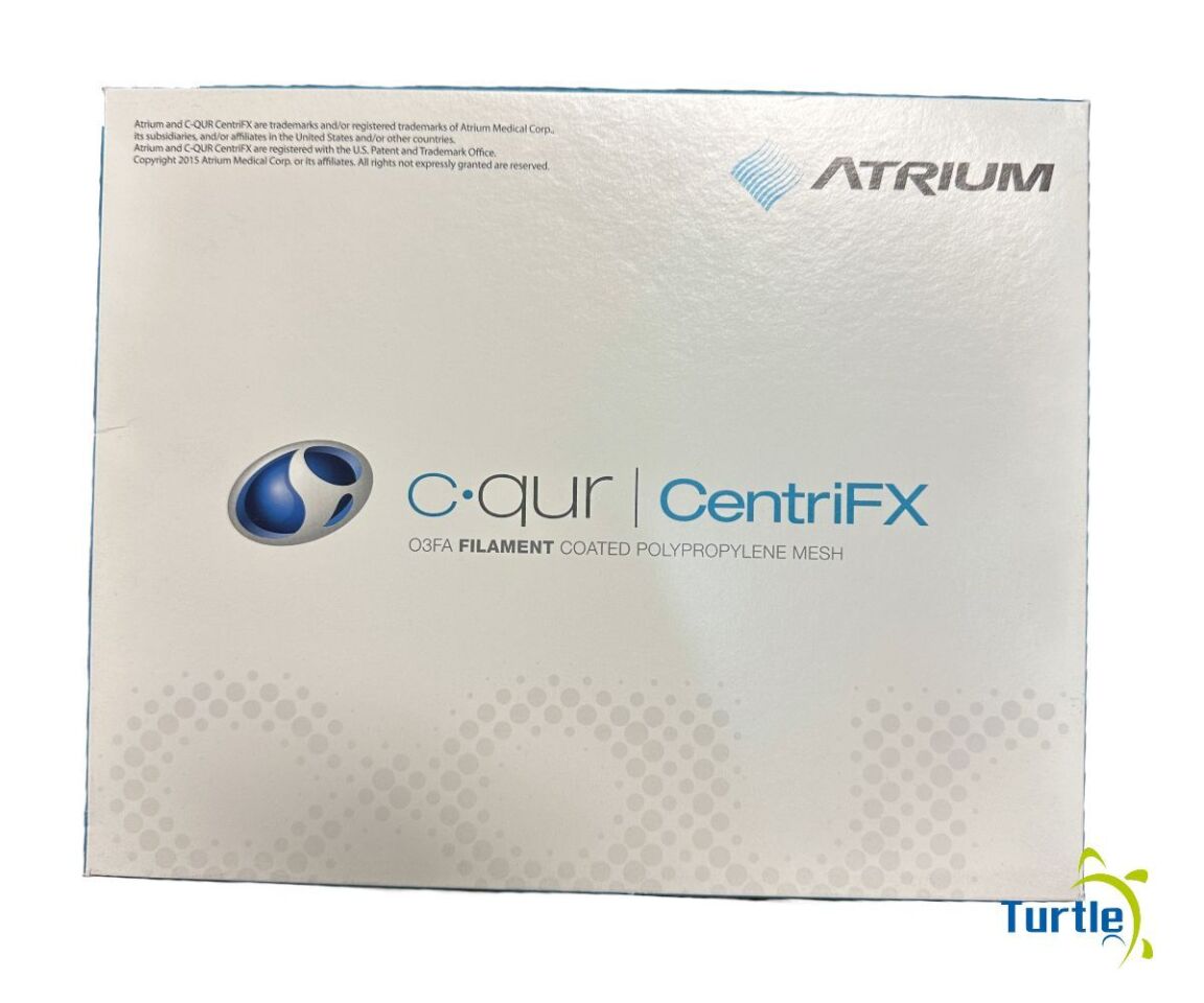 ATRIUM C qur CentriFX 03FA FILAMENT COATED POLYPROPYLENE MESH 12cm x 17cm REF 31397 EXPIRED