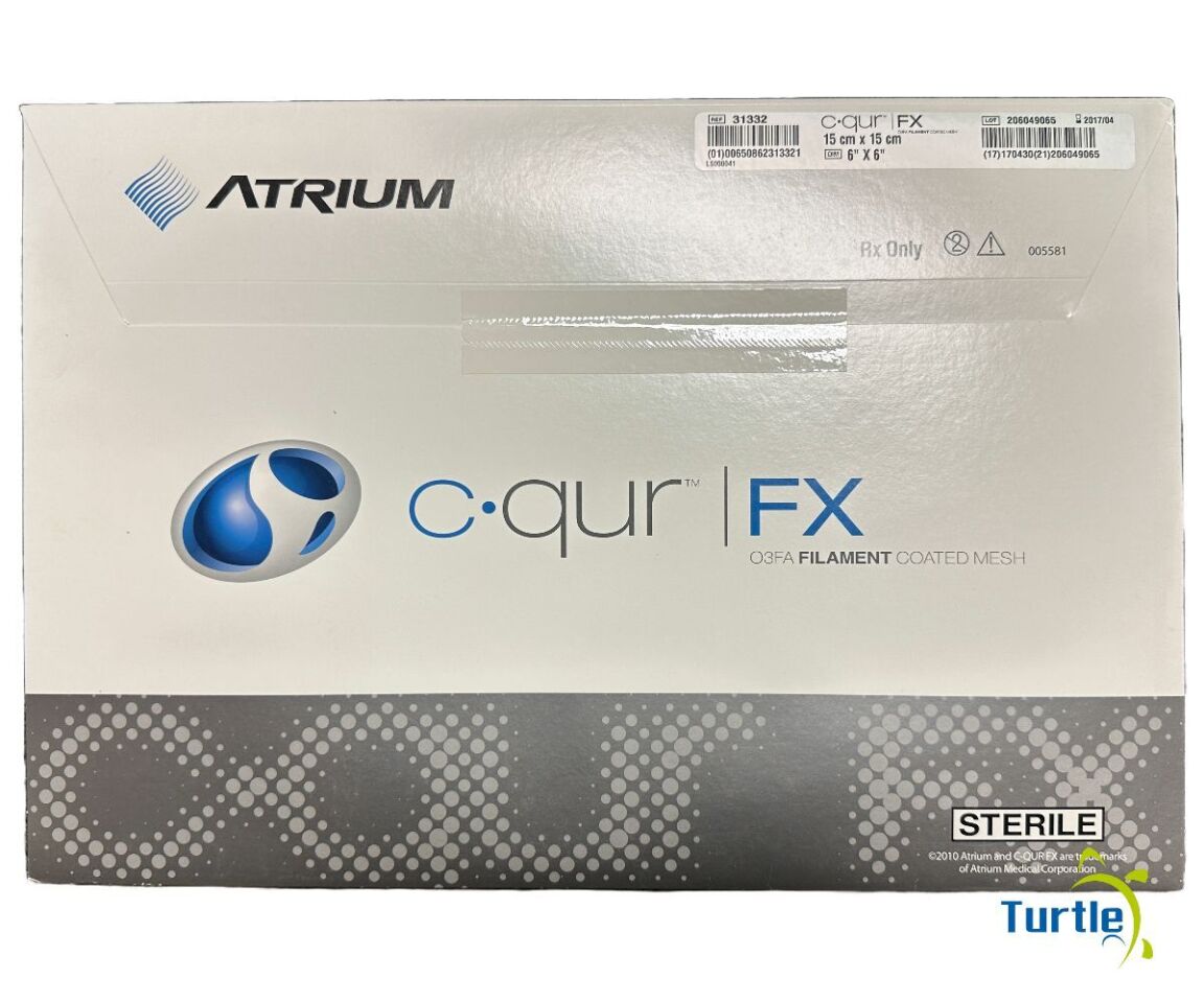 ATRIUM C qur CentriFX 03FA FILAMENT COATED MESH 15cm x 15cm REF 31332 EXPIRED