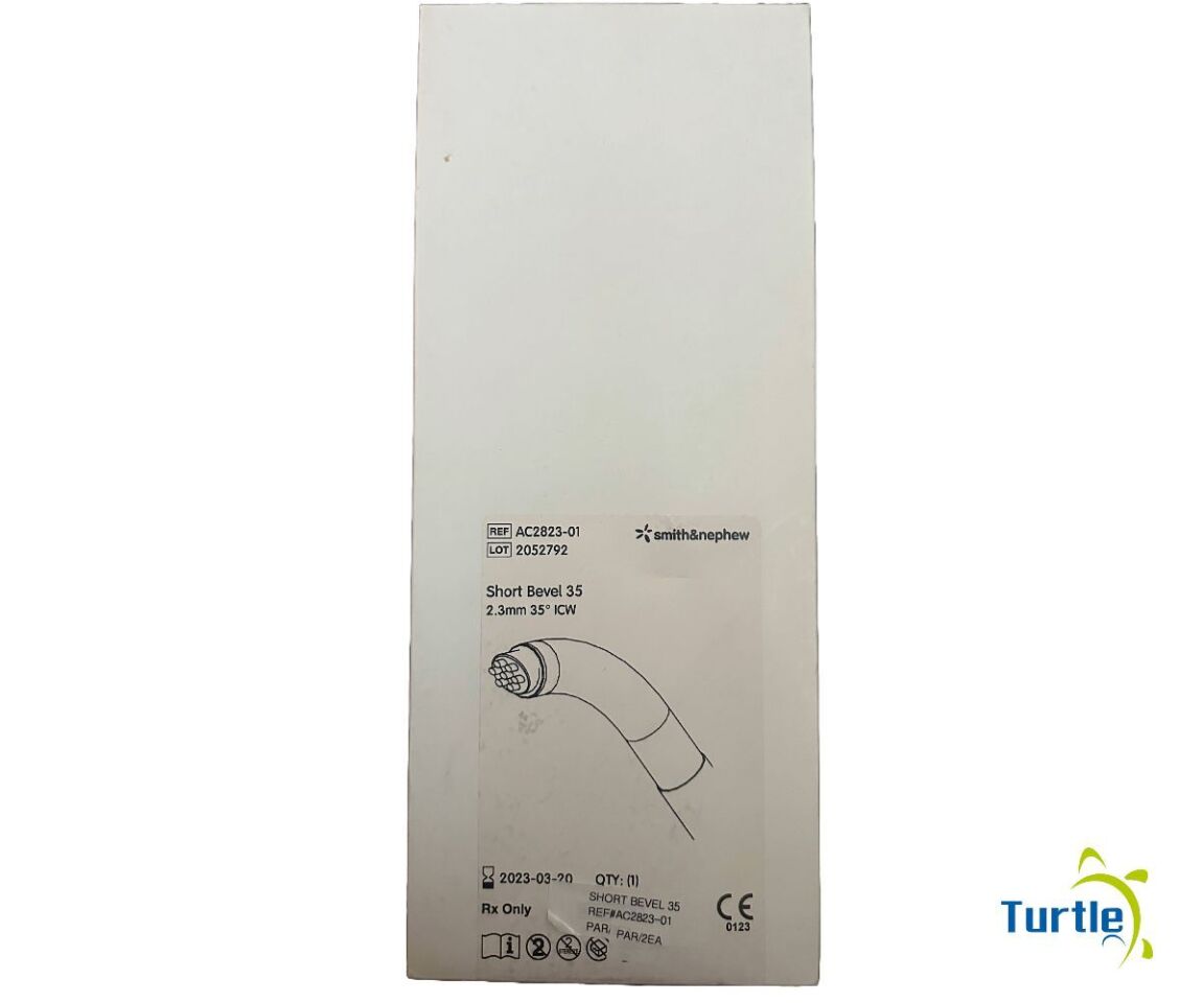 Smith&Nephew Short Bevel 35 2.3mm 35deg ICW REF AC2823-01 EXPIRED 2023-03-20