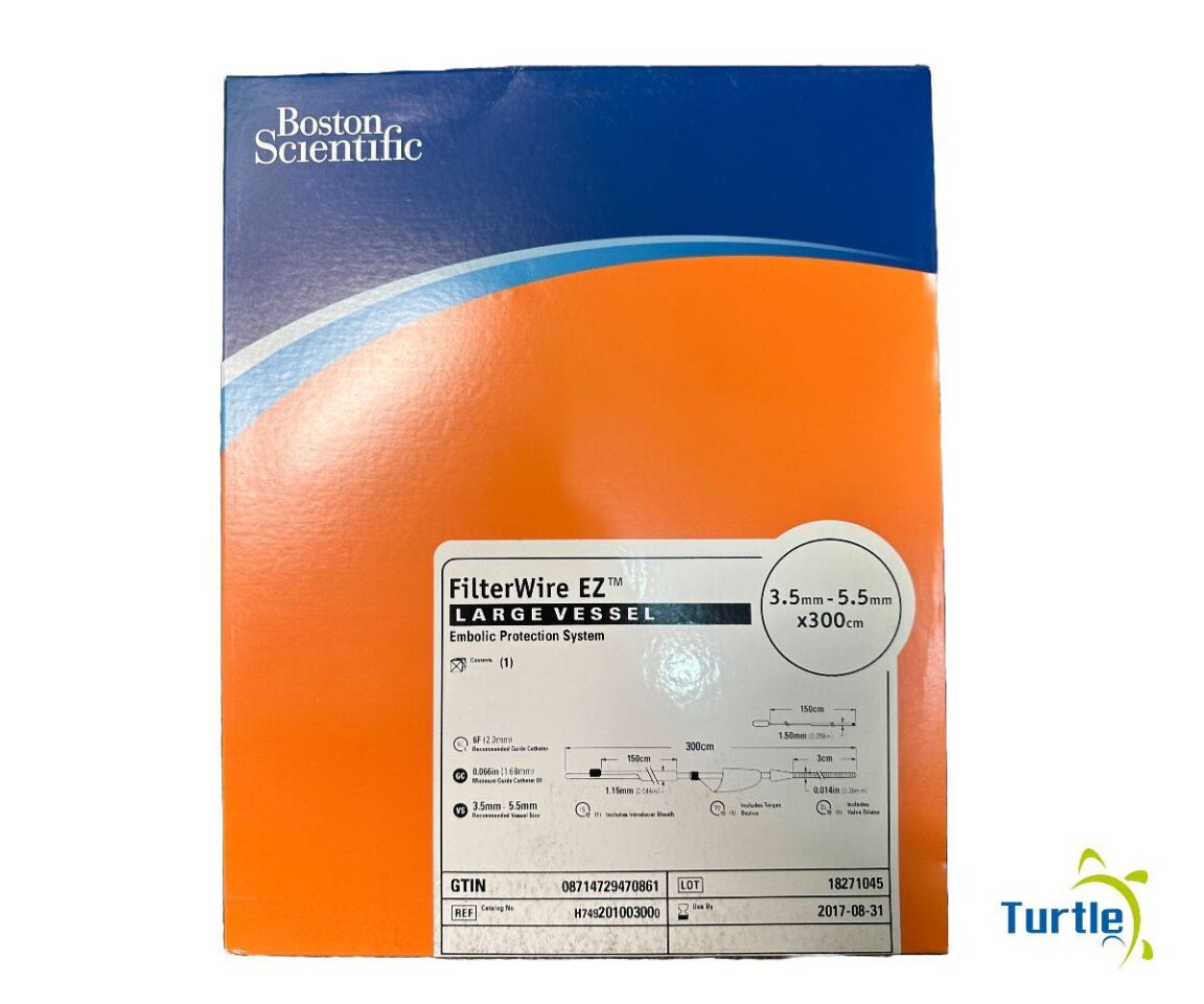 Boston Scientific FilterWire EZ LARGE VESSEL Embolic Protection System 3.5mm - 5.5mm x300cm REF H749201003000 EXPIRED