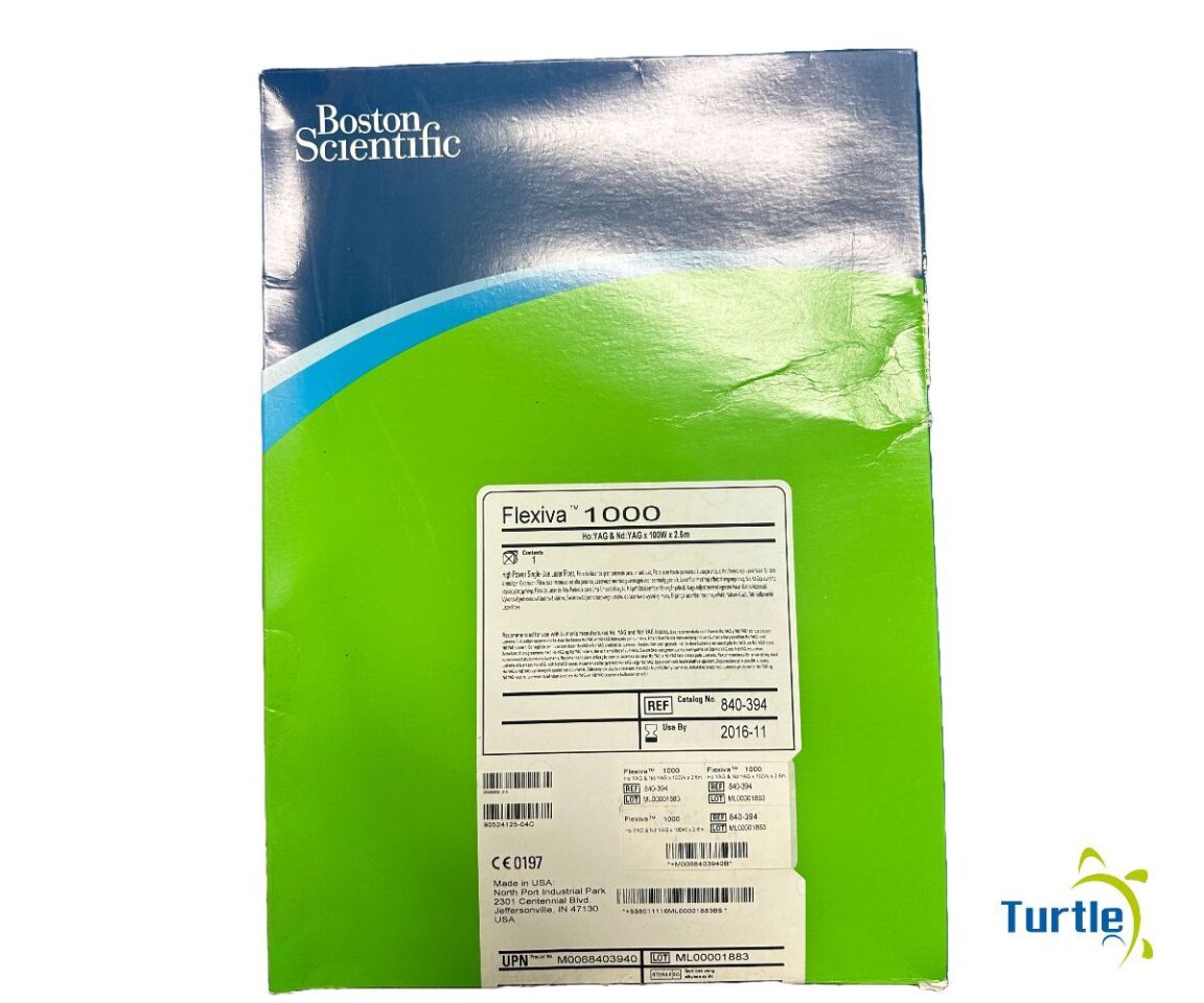 Boston Scientific Flexiva 1000 Ho:YAG & Nd:YAG x 100W x 2.6m REF 840-394 EXPIRED