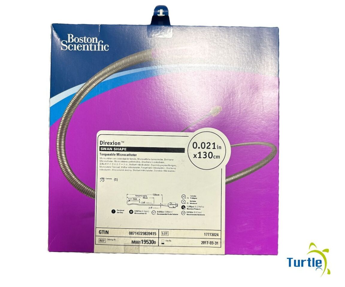 Boston Scientific Direxion SWAN SHAPE Torqueable Microcatheter 0.021in x 130cm REF M001195300 EXPIRED