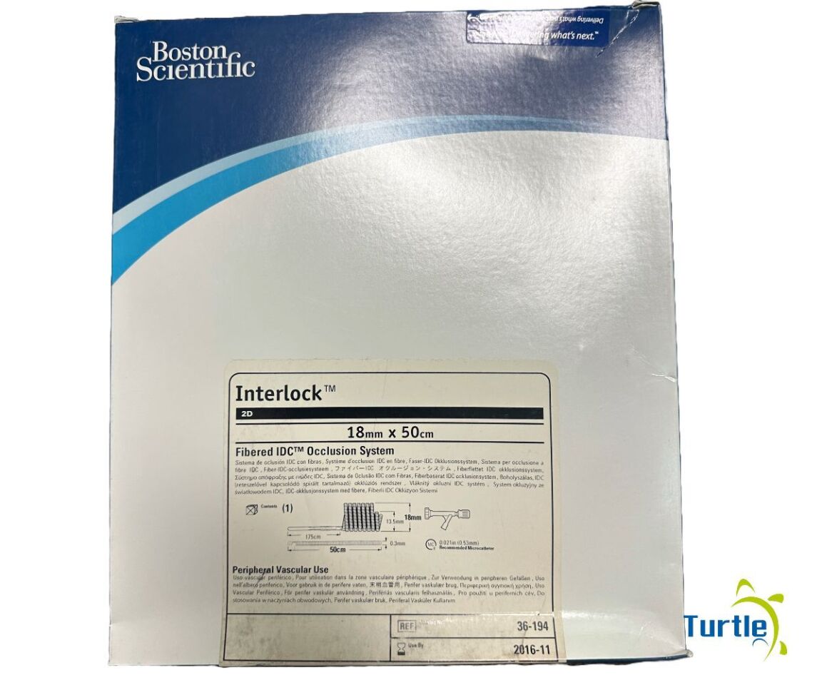 Boston Scientific Interlock 2D 18mm x 50cm Fibered IDC Occlusion System REF 36-194 EXPIRED
