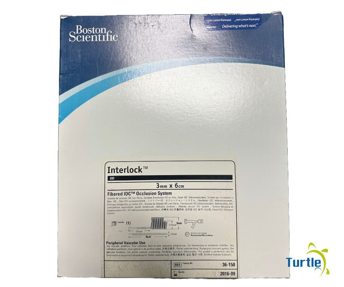 Boston Scientific Interlock 2D 3mm x 6cm Fibered IDC Occlusion System REF 36-150 EXPIRED