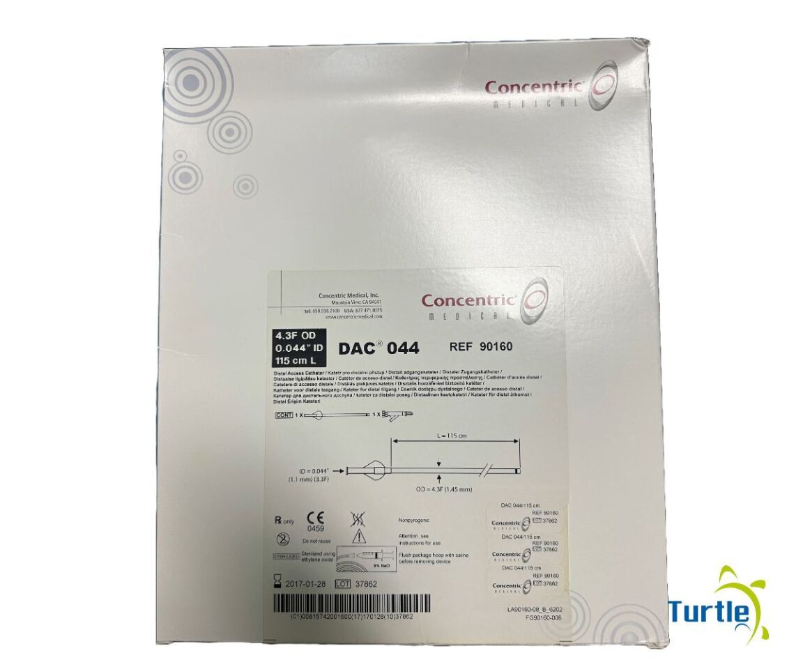 Concentric Medical DAC 044 4.3F OD 0.044in ID 115cm L REF 90160 EXPIRED