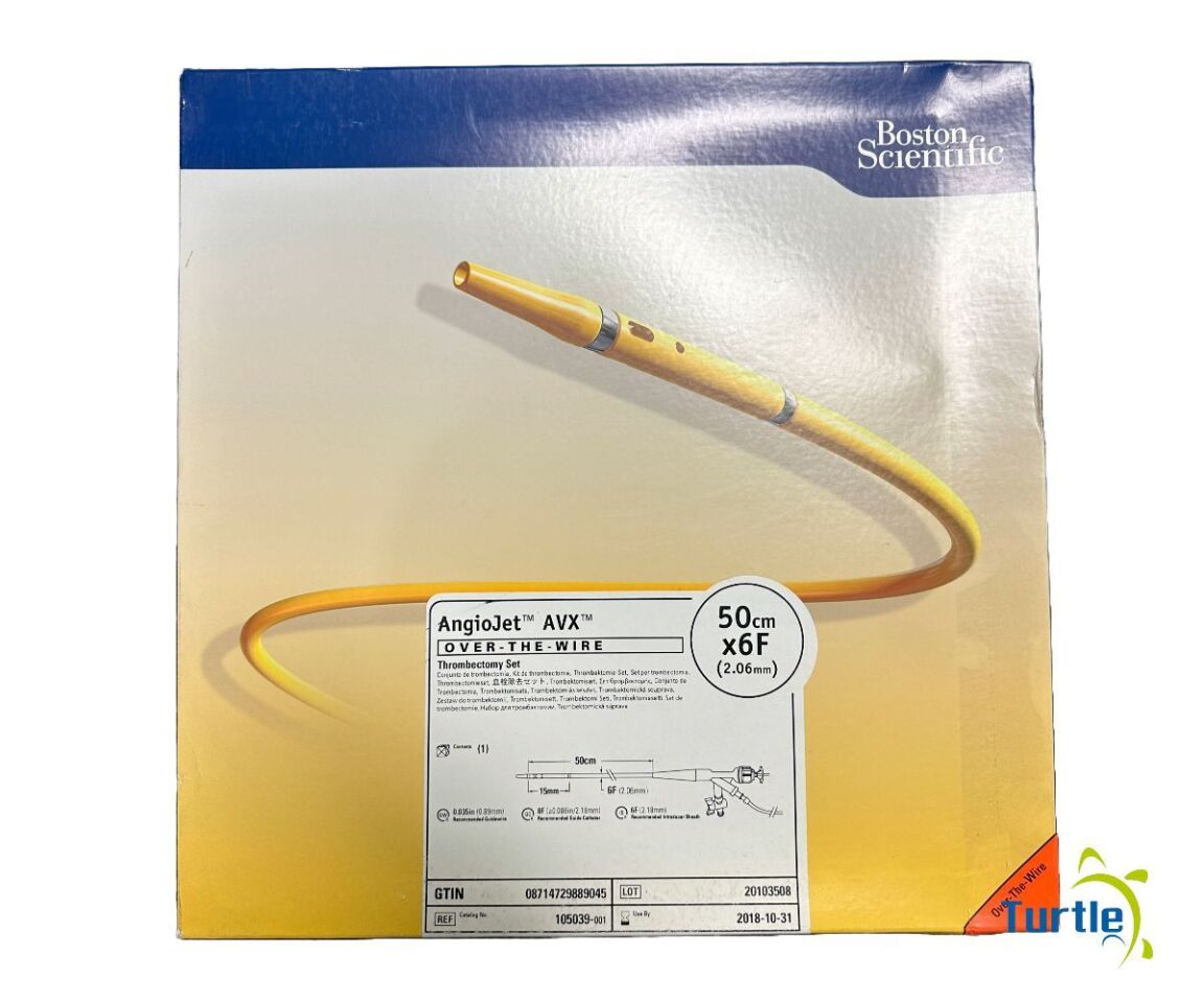 Boston Scientific AngioJet AVX OVER-THE-WIRE Thrombectomy Set 50cm x 6F(2.06mm) REF 105039-001 EXPIRED