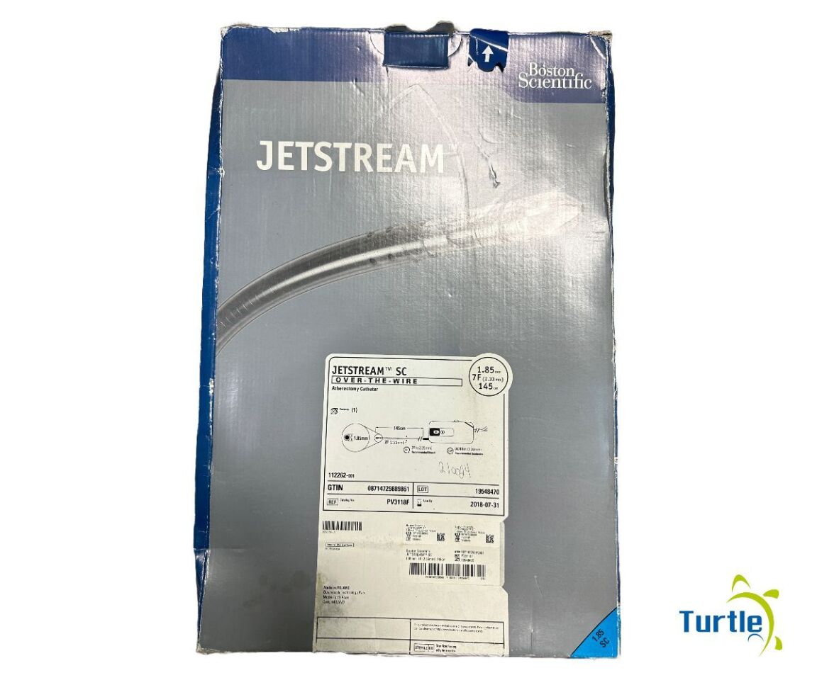 Boston Scientific JETSTREAM SC OVER-THE-WIRE Atherectomv Catheter 1.85 mm 7F (2.33 mm) 145 cm REF PV3118F EXPIRED