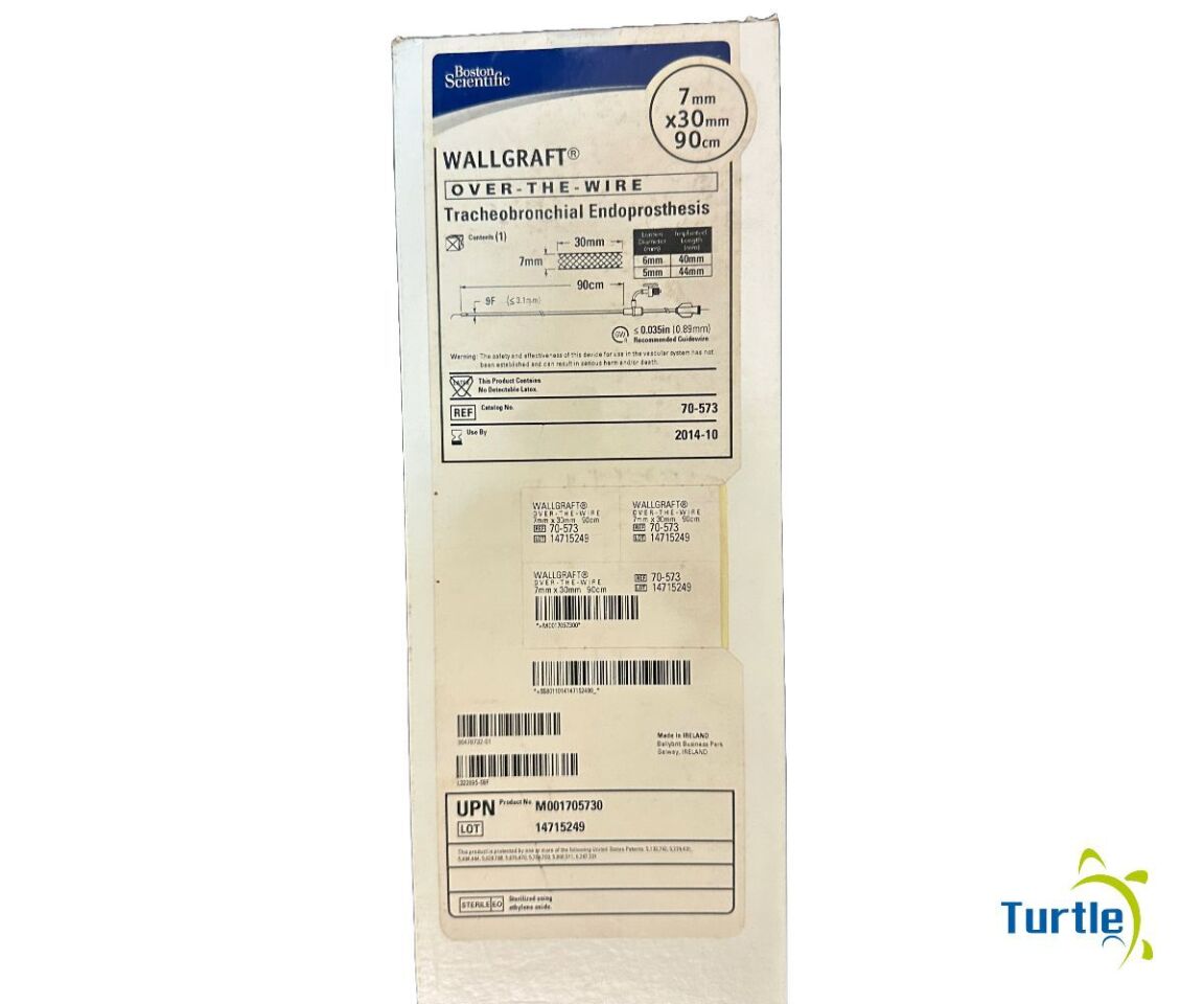 Boston Scientific WALLGRAFT OVER-THE-WIRE Tracheobronchial Endoprosthesis 7mm x 30 mm 90cm REF 70-573 EXPIRED