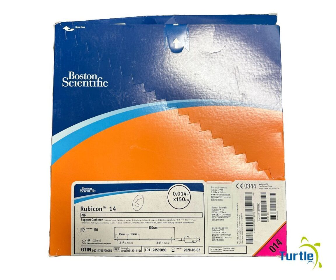 Boston Scientific Rubicon 14 4F Support Catheter 0.014In x 150cm BOX OF 5 REF H74939212014151 EXPIRED